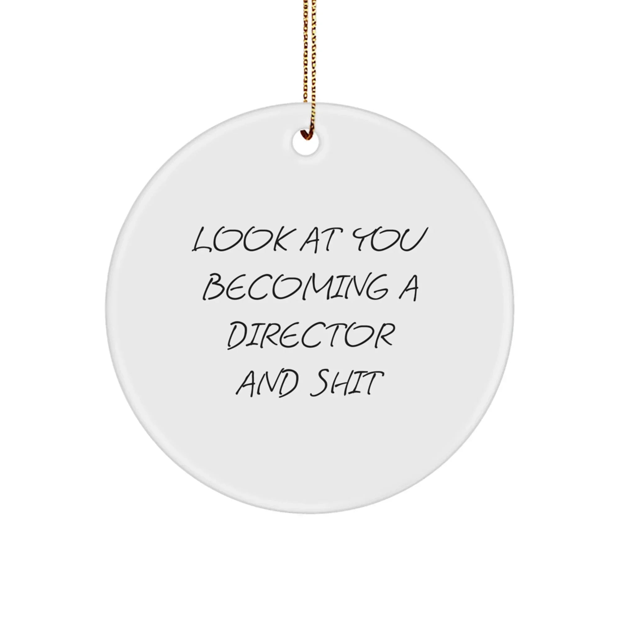 Funny Director Gifts for Him - Look At You Becoming A Director And Shit - Christmas Unique Gifts from Friends to Family
