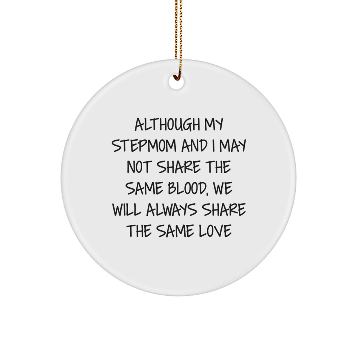 Christmas Ornament Gift for Her A Touching Tribute to Your Stepmom's - Image 1