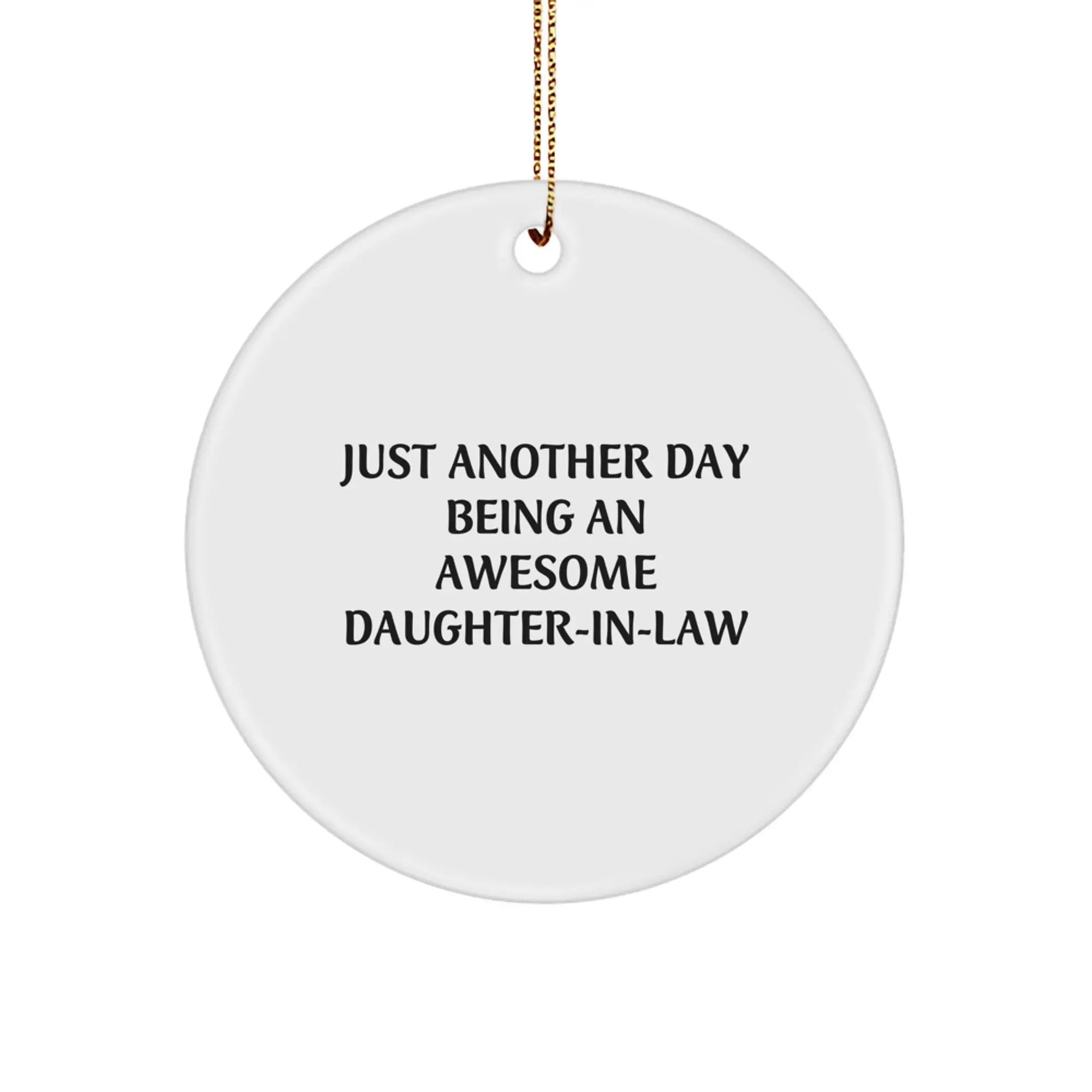 Favorite Daughter-in-law Christmas Ornament Gift for Kids - Image 1
