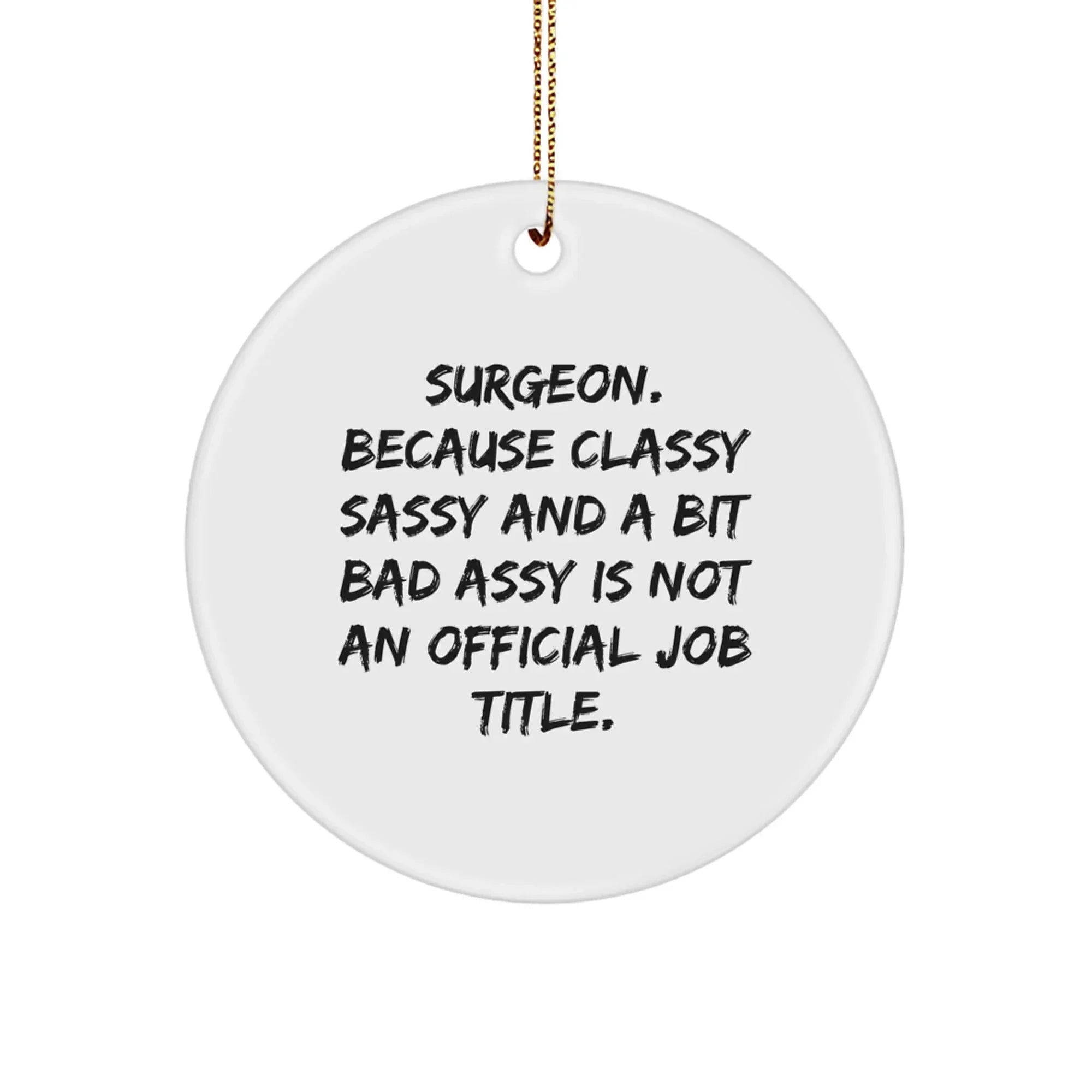 Funny Surgeon Gifts, Christmas Unique Gifts for Surgeon Friends from Men, Women Coworkers Family