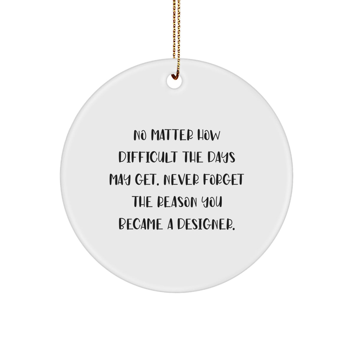 Designer Christmas Ornament for Neighbors Collectible Bright Gift - Image 1