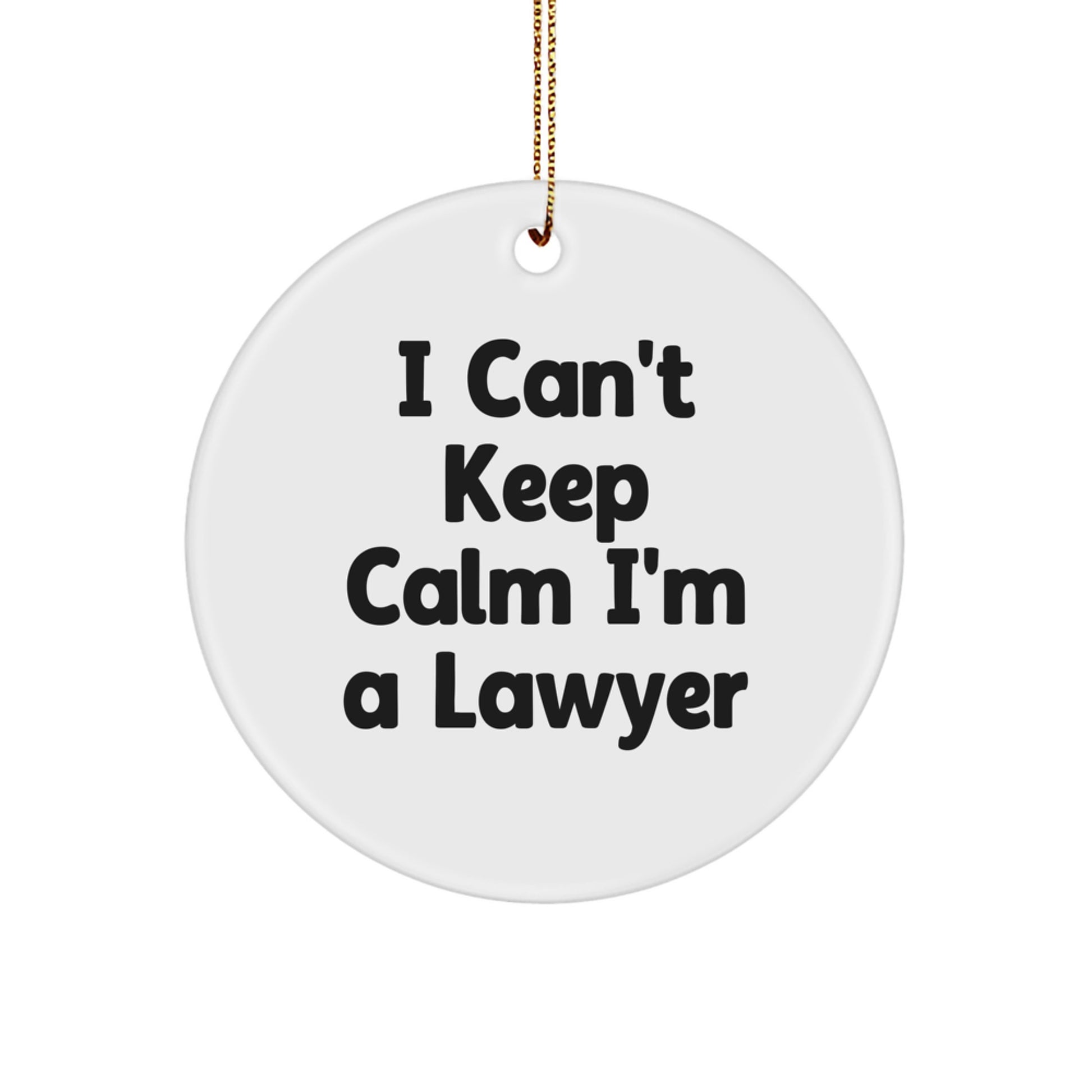 Funny Lawyer Gifts for Men Women from Friends Coworkers Family - I Can't Keep Calm - Image 1