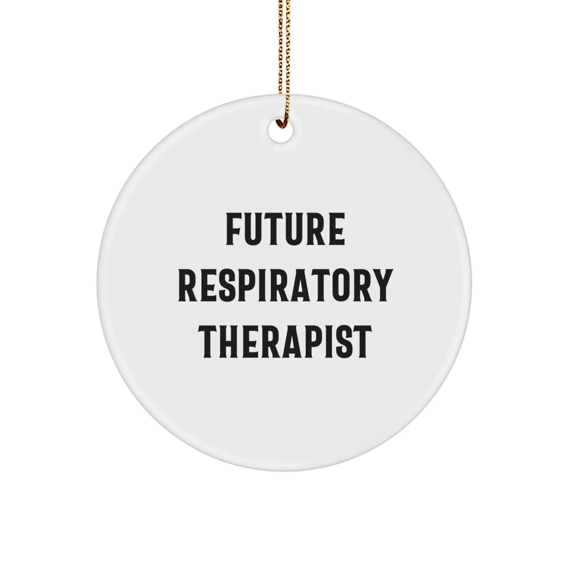 Future Respiratory Therapist Christmas Ornament