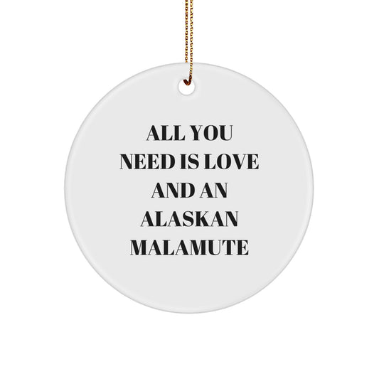 Funny Alaskan Malamute Dog Gifts from Friend or Family for Christmas Unique - Image 1