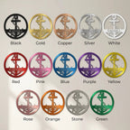 Personalized Anchor Name Metal Art – Your Name, Your Anchor