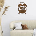Food Time Kitchen Timer Custom Name Indoor Outdoor Steel Wall Sign