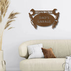 Garage Auto Mechanic Personalized Metal Art Wall Sign
