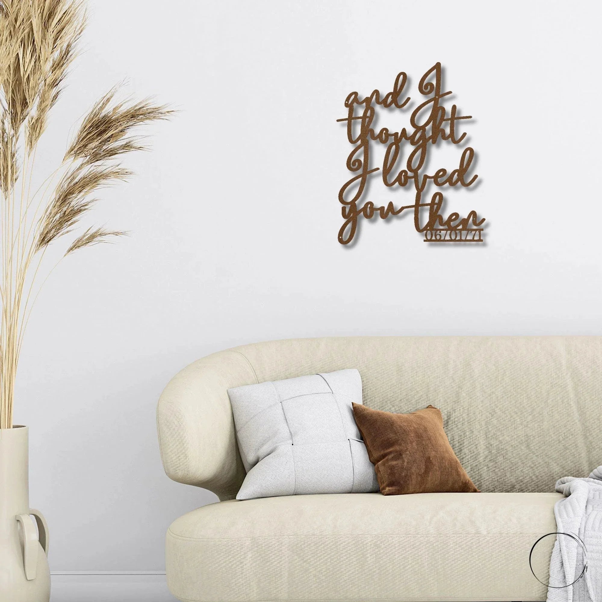 Ever Growing Love Custom Indoor Outdoor Steel Wall Sign