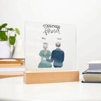 Custom Anniversary Acrylic Plaque Together Forever