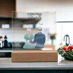 Custom Anniversary Acrylic Plaque Together Forever