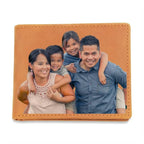 Custom Photo Upload Graphic Leather Bifold Wallet