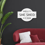 Custom Plaque Personalized Indoor Outdoor Steel Wall Sign Art