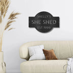 Custom Plaque Personalized Indoor Outdoor Steel Wall Sign Art