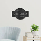 Custom Plaque Personalized Indoor Outdoor Steel Wall Sign Art