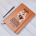 Daughter Gift Personalized Ballerina Leather Journal