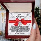 Gift for Daughter - Special Way - Love Knot Pendant Necklace
