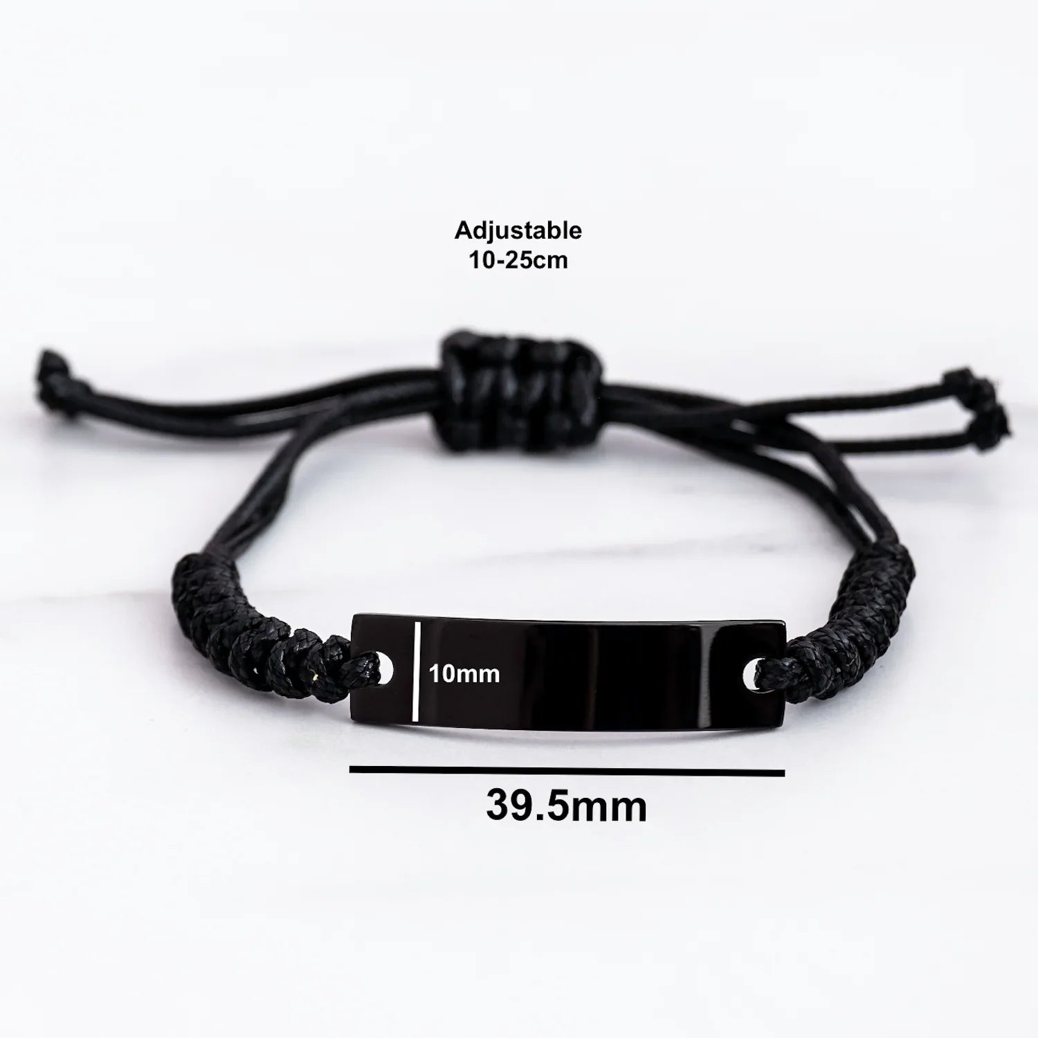 Respiratory Therapist Gifts, Funny Quote Rope Bracelet, Adjustable Black Stainless Steel, Father's Day Unique Gifts from Men to Friends, Coworkers, and Family