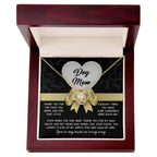 Dear Dog Mom Thank You For That Squeaky Thing Love Knot Necklace