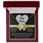 Dear Dog Mom Thank You For That Squeaky Thing Love Knot Necklace
