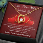 Dear Future Wife I Promise Forever Love Pendant Necklace