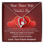 Dear Future Wife I Promise Forever Love Pendant Necklace