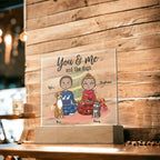 Dog Lover Christmas Personalized Acrylic Plaque