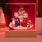 Dog Lover Christmas Personalized Acrylic Plaque
