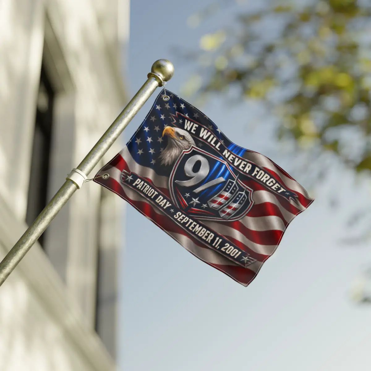 Double Sided Flag