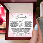 Gift for Soulmate - My Dreams Came True - Forever Love Heart Pendant Necklace