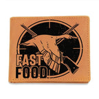 Duck Hunter Fast Food Leather Wallet
