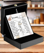 Apology Gift for Girlfriend, Wife, Soulmate, Emotional Support - Love Dancing Heart Pendant Necklace