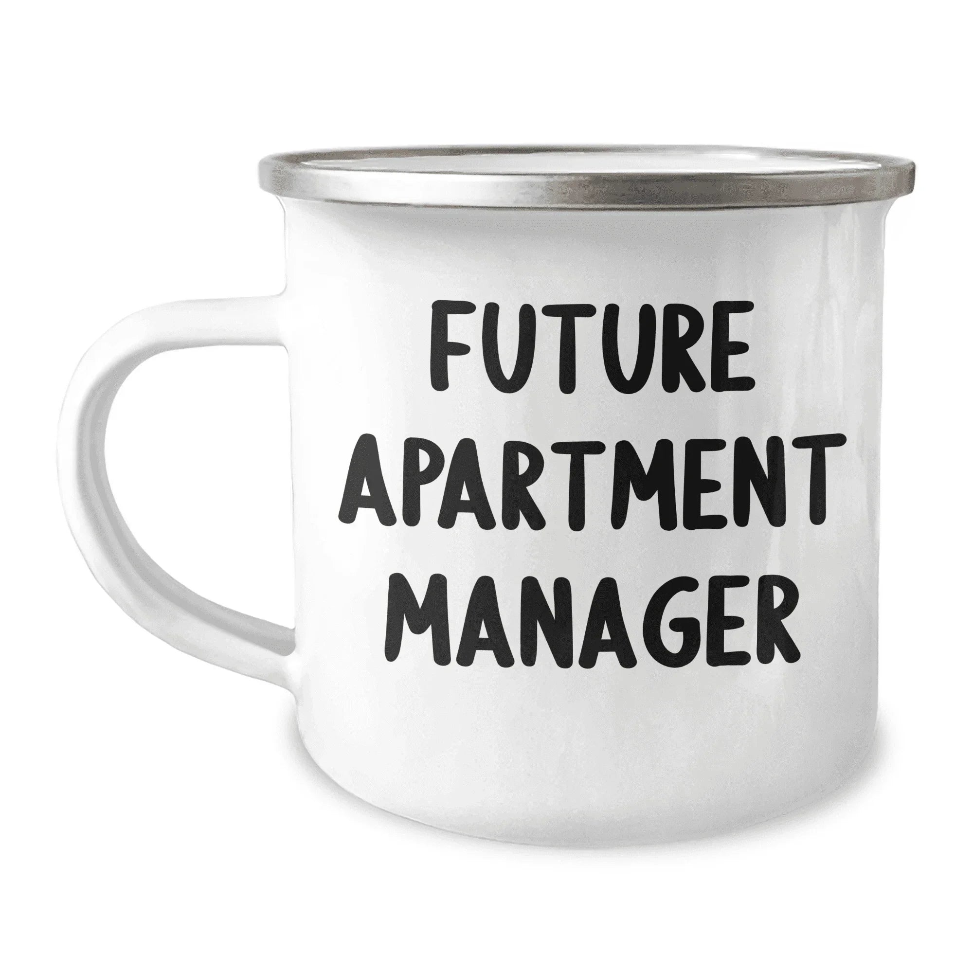 Funny Apartment Manager Gifts from Friends - 'You're the Future' Camping Mug for Mom's Day