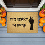 It’s Scary in Here Doormat – Spooky Halloween Outdoor Coir Mat Décor