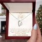 To My Wife - My Love, My Comfort, My Joy - Forever Love Heart Pendant Necklace - Mallard Moon Gift Shop