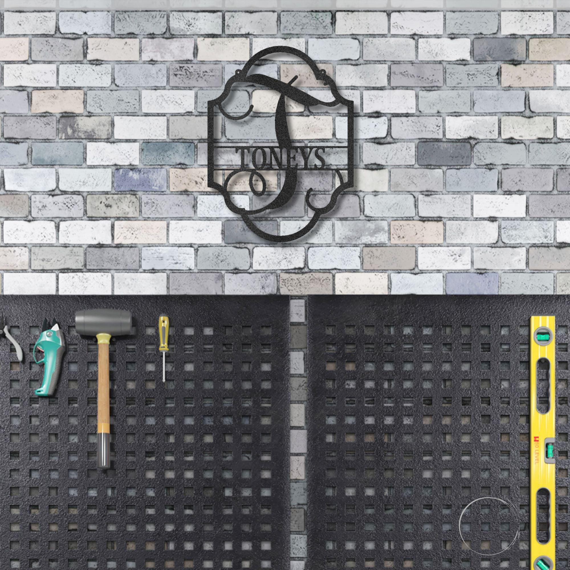 Family Name Plaque Personalized Metal Art Wall SignFamily Name Plaque - Steel Sign - Mallard Moon Gift Shop