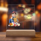First Day of School Personalized Photo Acrylic Keepsake Plaque