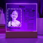 First Day of School Personalized Photo Acrylic Keepsake Plaque