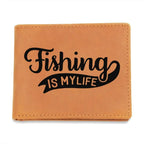 Fishing is my Life Leather Wallet
