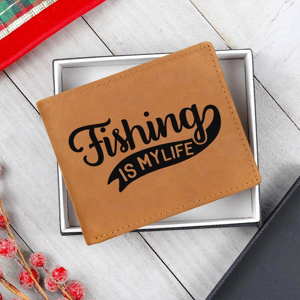 Fishing is my Life Leather Wallet
