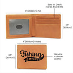 Fishing is my Life Leather Wallet