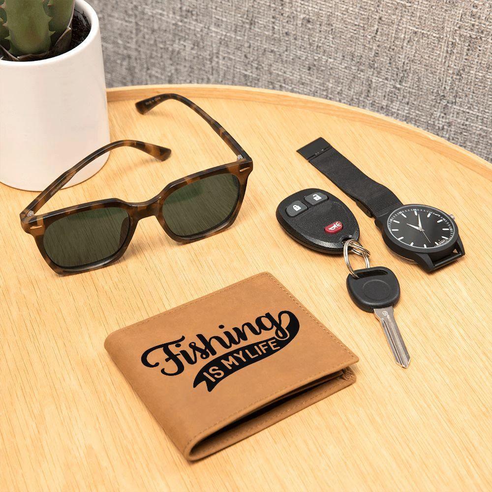 Fishing is my Life Leather Wallet