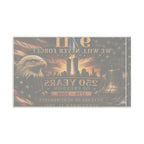 September 11 Never Forget House Flag 25 Years Remembrance