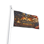 September 11 Never Forget House Flag 25 Years Remembrance