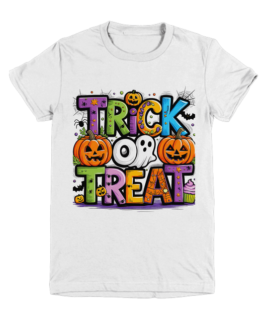Halloween Trick or Treat Youth Tee Shirt - Mallard Moon Gift Shop