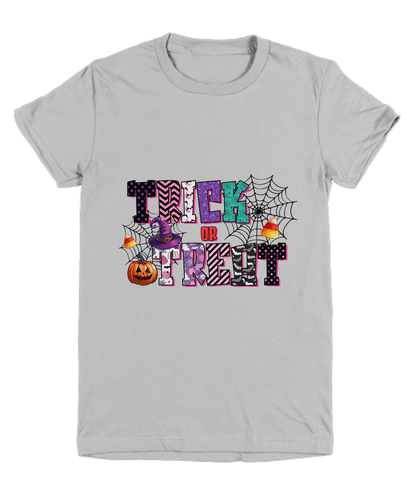 Halloween Trick or Treat Frightful Youth Tee Shirt - Mallard Moon Gift Shop