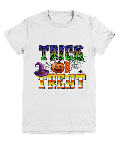 Halloween Trick or Treat Spooky Kid Tee Shirt - Mallard Moon Gift Shop