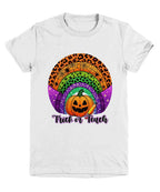 Halloween Trick or Treat Pumpkin Youth Tee Shirt