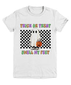 Halloween Trick or Treat Smell My Feet Youth Tee Shirt