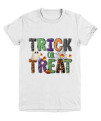 Halloween Trick or Treat Tee Shirt for Kids