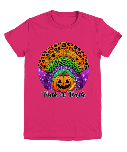 Halloween Trick or Treat Pumpkin Youth Tee Shirt - Mallard Moon Gift Shop